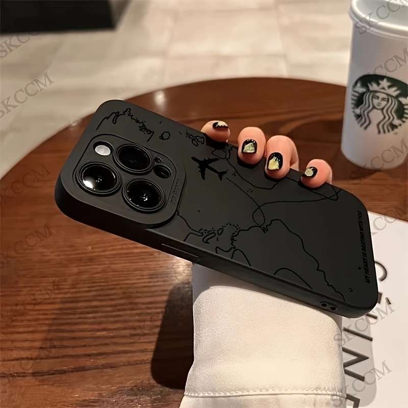 1Pc Black For iPhone 11 Phone Case Phone Cover