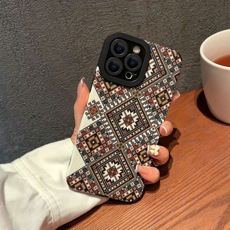 1Pc Mixed Color  For iPhone XS Max Lace Pattern Phone Case