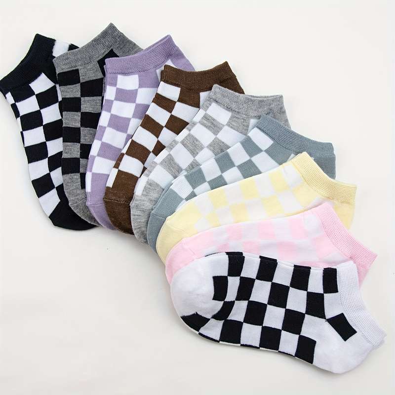 3 Pairs Mixed Color Random High Elastic Socks