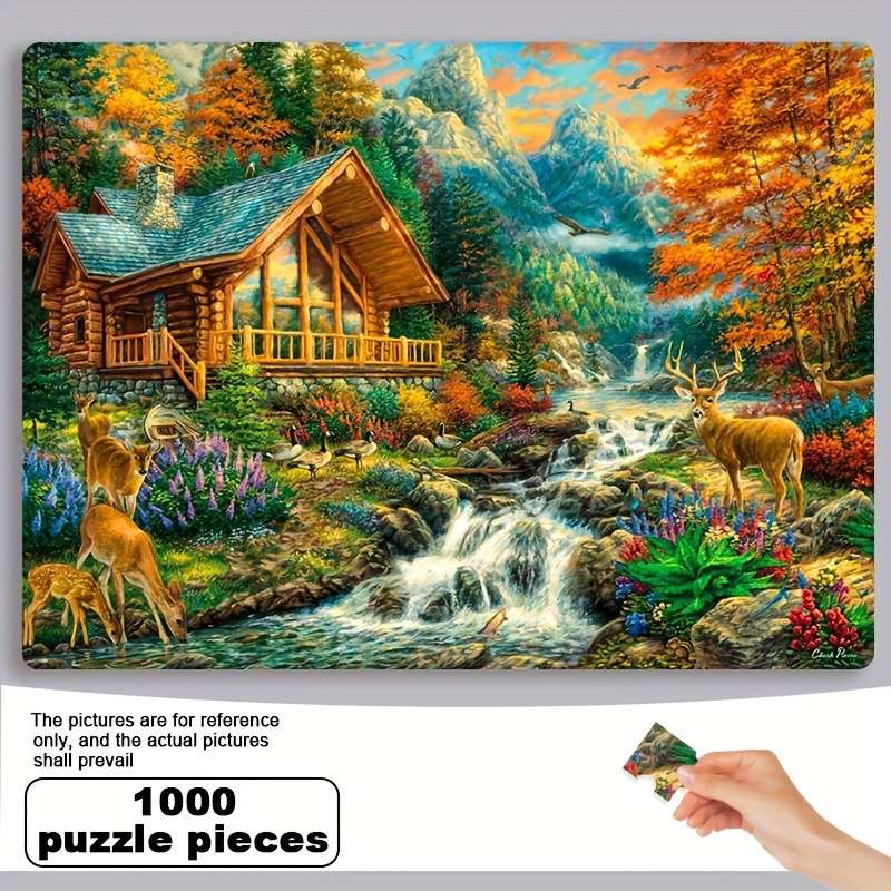 1000 Piece Paper Jigsaw Puzzle For Adults