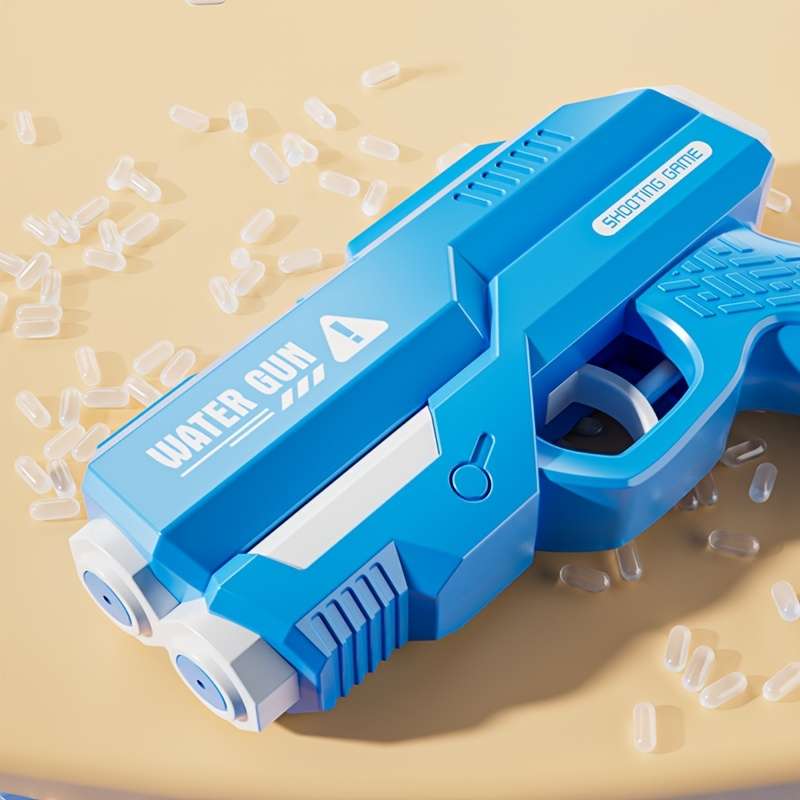Toy Guns Color Red Water Gun With Two Blowholes