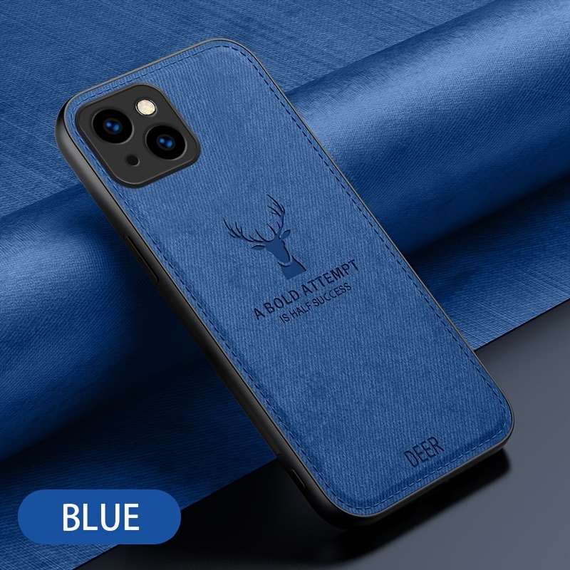 1Pc Blue For iPhone 13 Phone Case Phone Cover