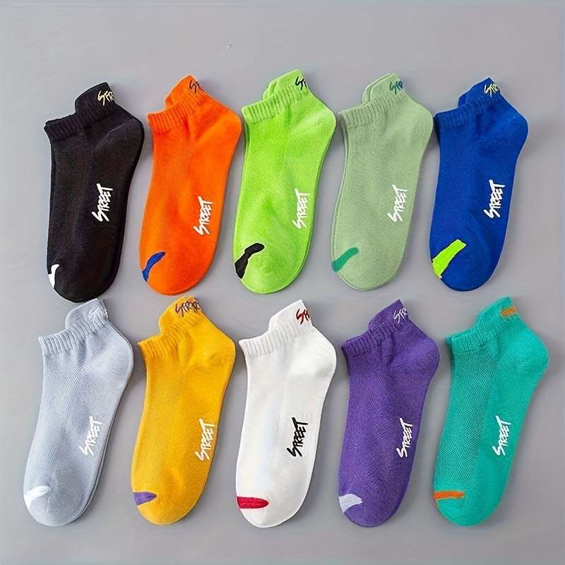 6 Pairs Of Random Mix And Match One Size High Elastic Socks