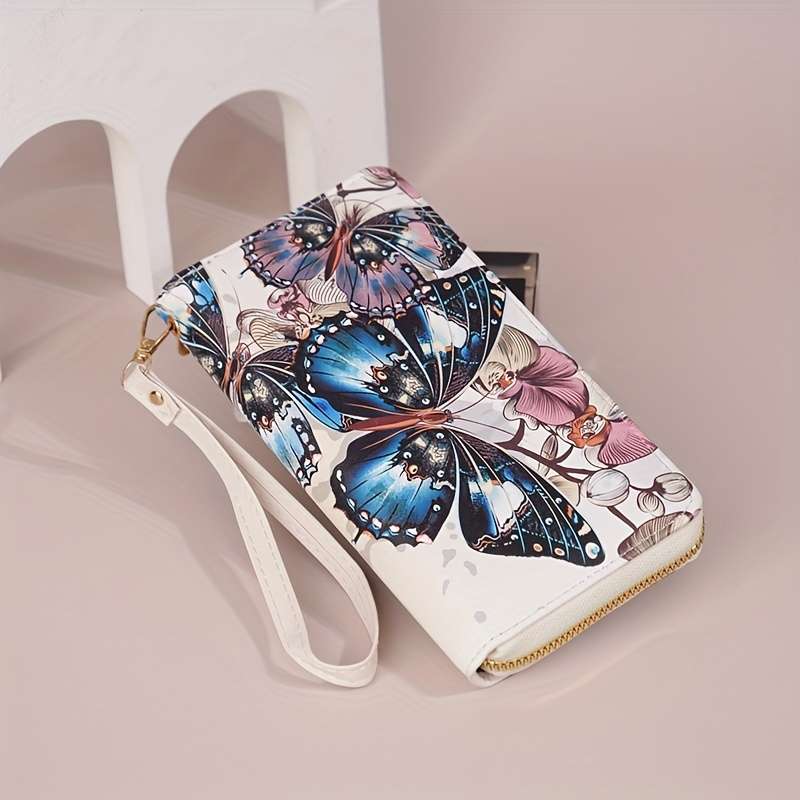 1pc Long Wallet Wallet 2024 New small fresh classic Women's purse Fashion zipper large capacity clu