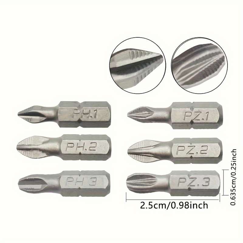Screwdriver Bit Tool Set Quantity 6Pcs Set