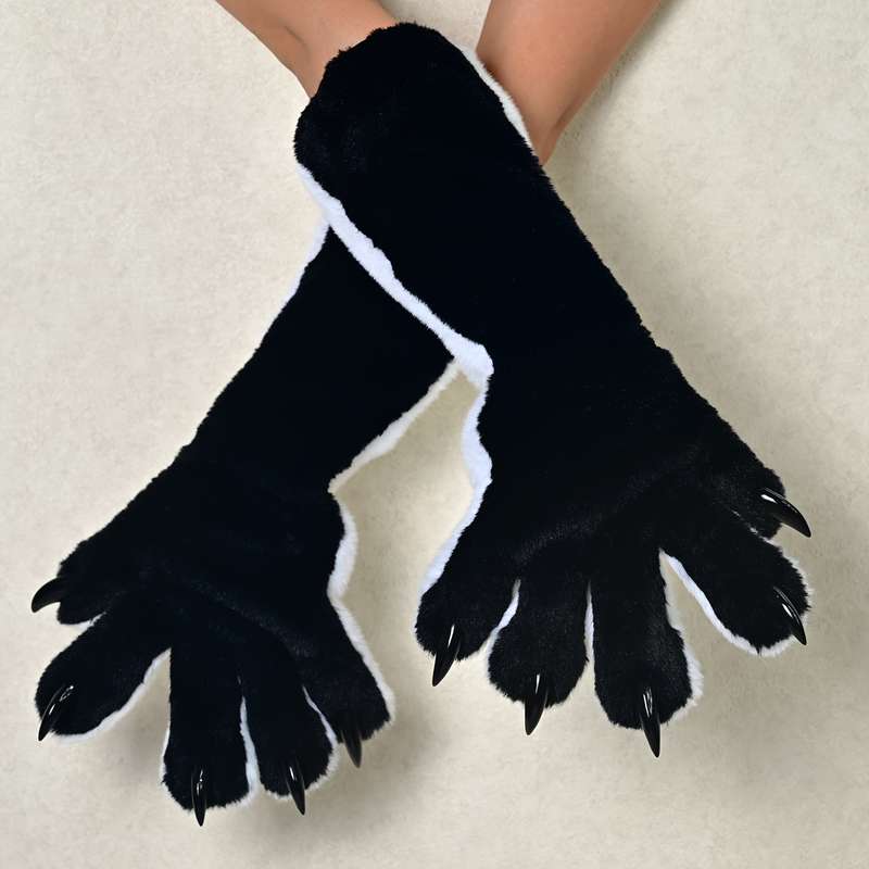 Winter Gloves Color Black