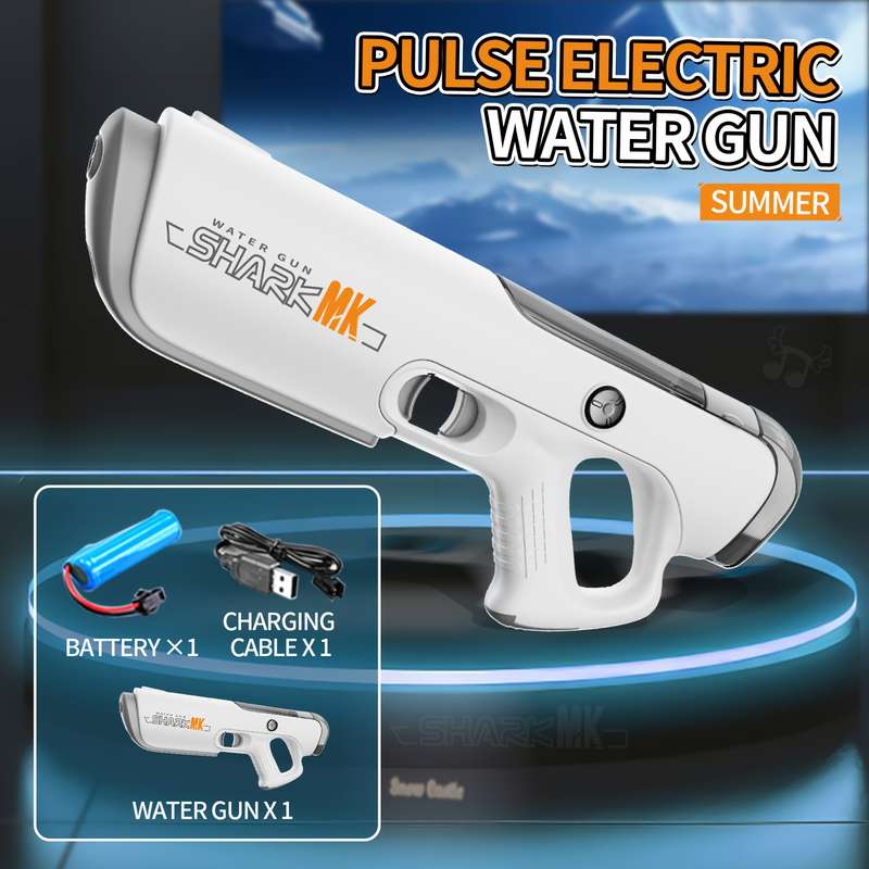 Toy Guns Items Electric Water Gun With Pulse Style   Blue