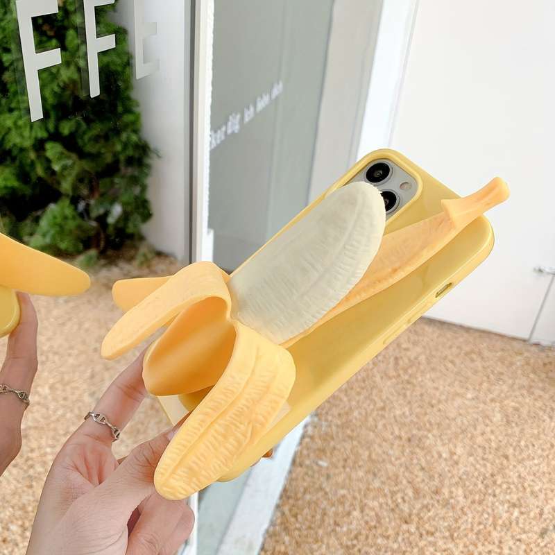 1Pc Bright Yellow For iPhone Xr Phone Case Phone Cover