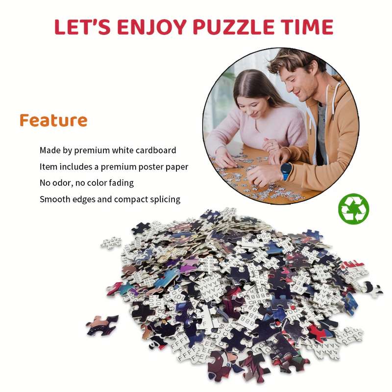 1000 Piece Paper Jigsaw Puzzle For Adults