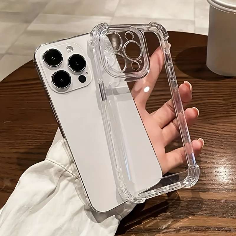 1Pc Transparent For iPhone 12 Pro Max High-End Clear Case