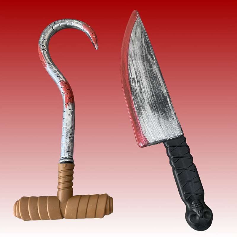 Toy Weapons Material Plastic Items With Blood Hook