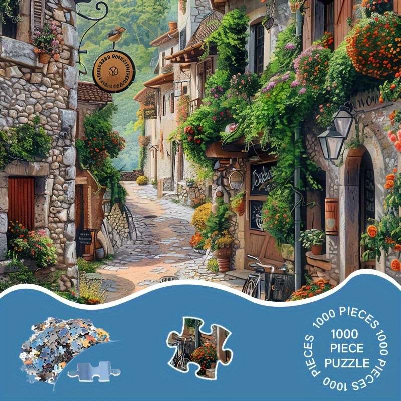 1000pcs Giant Puzzle High Resolution Matte Surface Dustproof Rectangle Design Mad