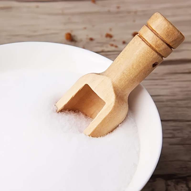 1pc Wooden Spoon for Seasoning Ideal for Measuring Tea Honey Coffee And Salt