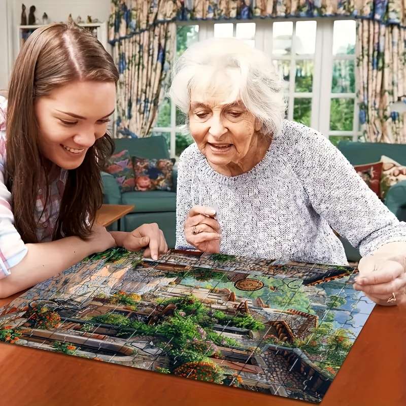 1000pcs Giant Puzzle High Resolution Matte Surface Dustproof Rectangle Design Mad