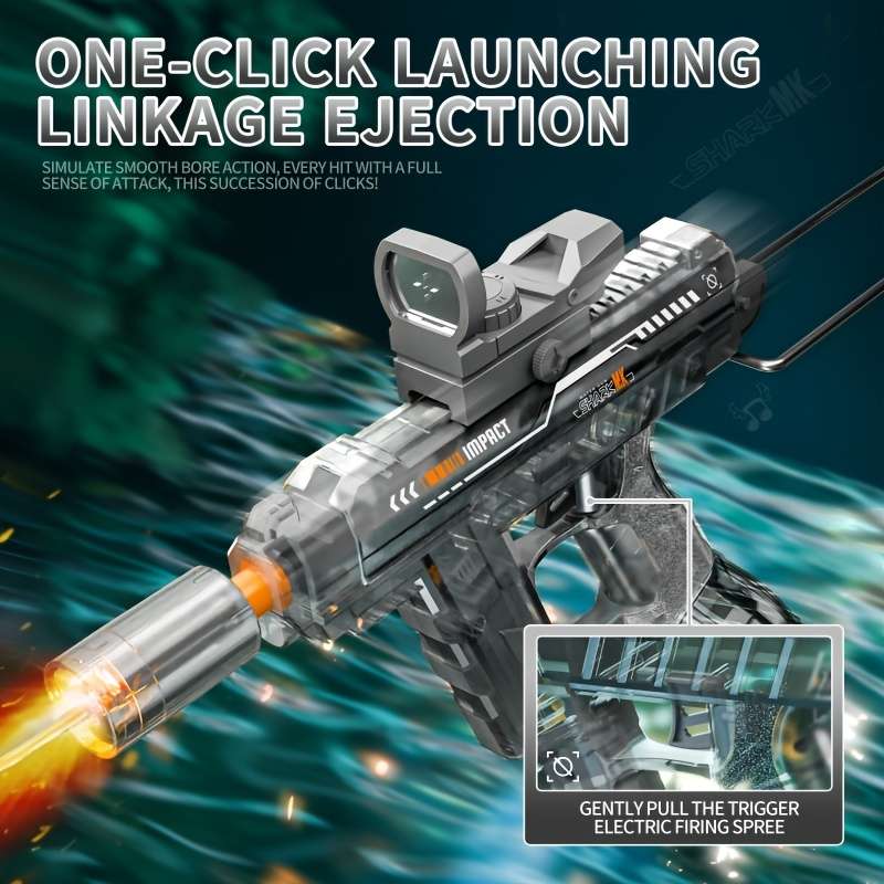 Toy Guns Items Blue Electric Water Gun