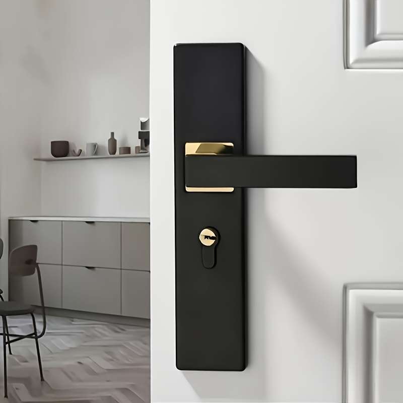 Lock Color Black Golden Model 1Pc