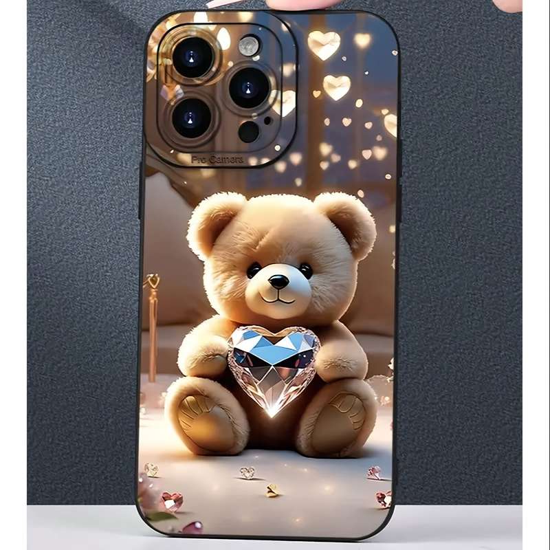 1Pc Black For iPhone 14 Plus Phone Case Phone Cover