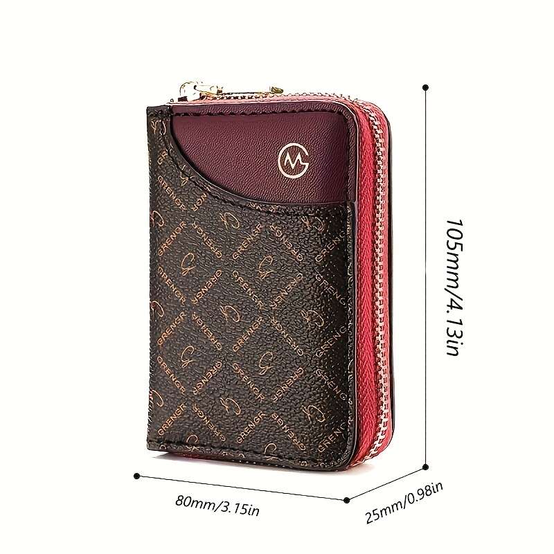 1pc Latest Wallet High-end Card Holder for Women Anti-Magnetic Compact Multi-Card Holder ID Card Ho