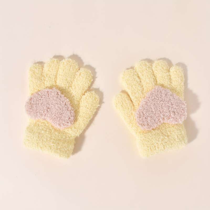 Winter Gloves Color Blue Size 1 To 3Y