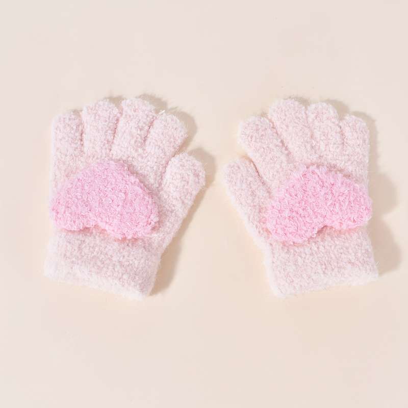 Winter Gloves Color Blue Size 1 To 3Y