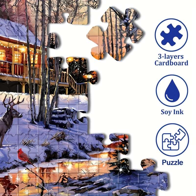 1000 Piece Paper Jigsaw Puzzle For Adults