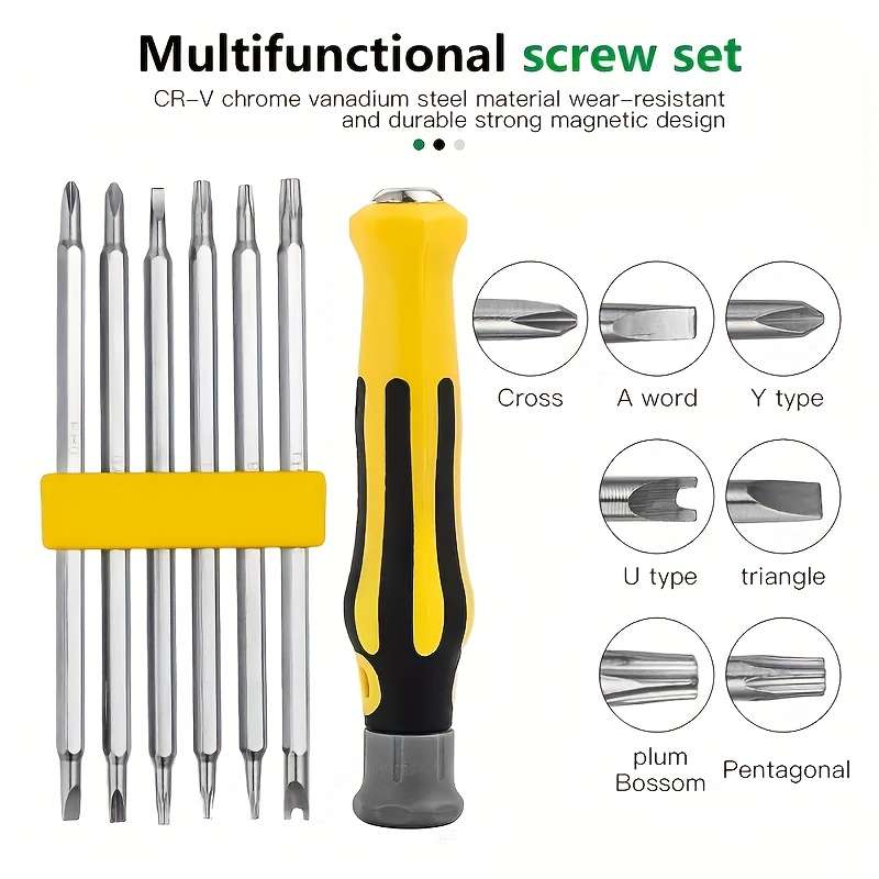 Screwdriver Bit Tool Set Model 1 Set