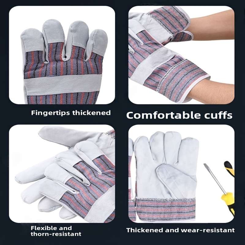 Work Gloves Color Sheepskin Welder Gloves