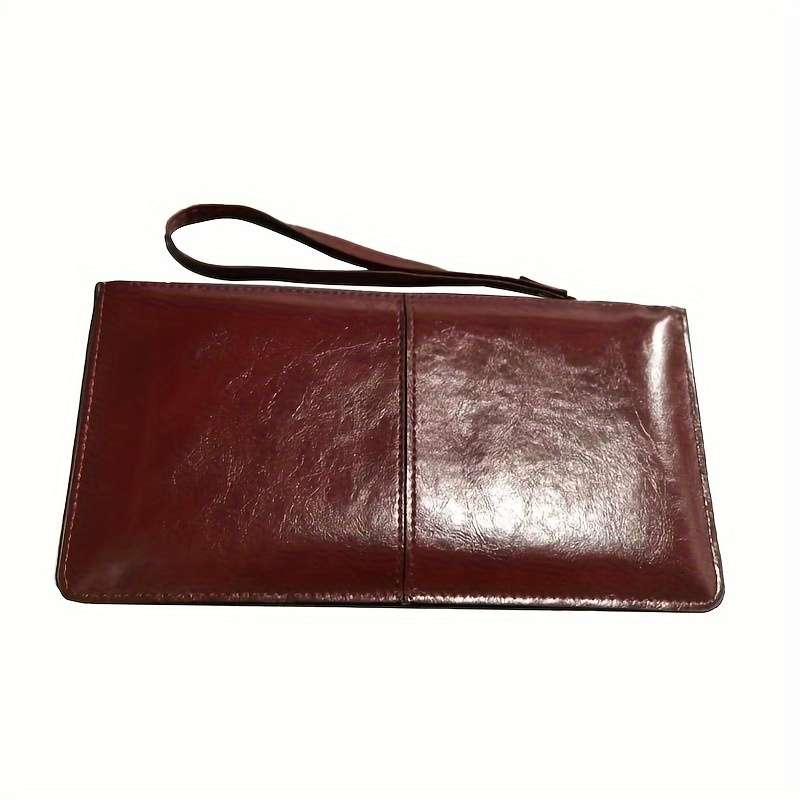 1pc Women's Long Zipper Wallet 2024 New Convenient Clutch Bag with Multiple Card Slots And Large C