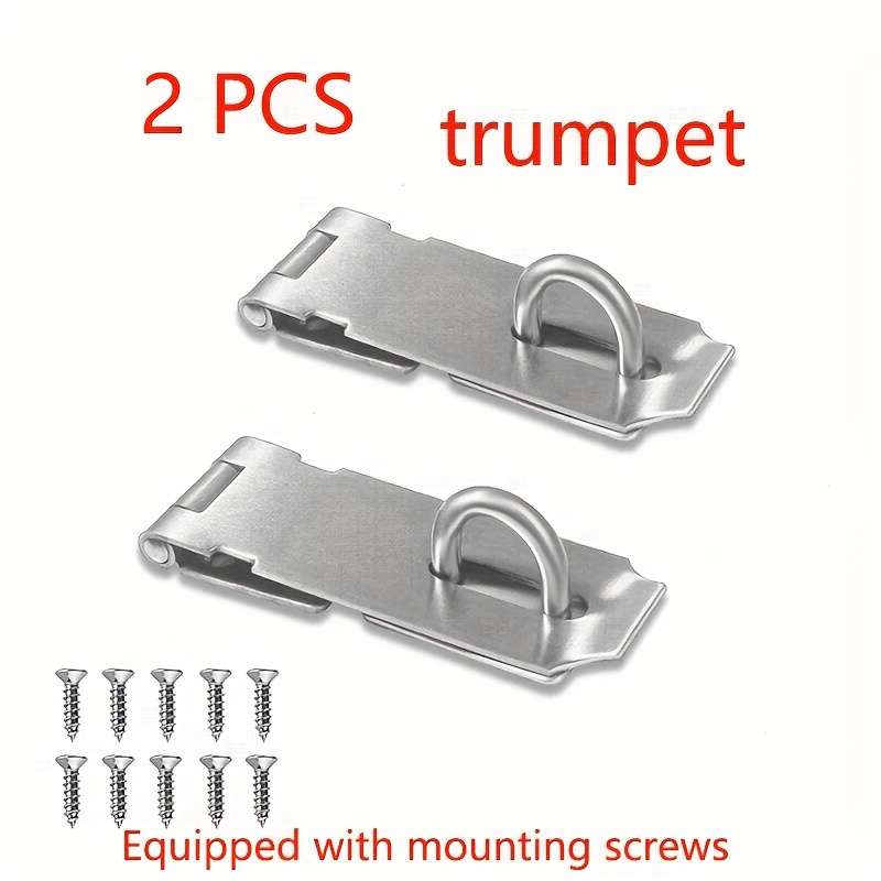 Lock Color Silvery Quantity 2Pcs Large