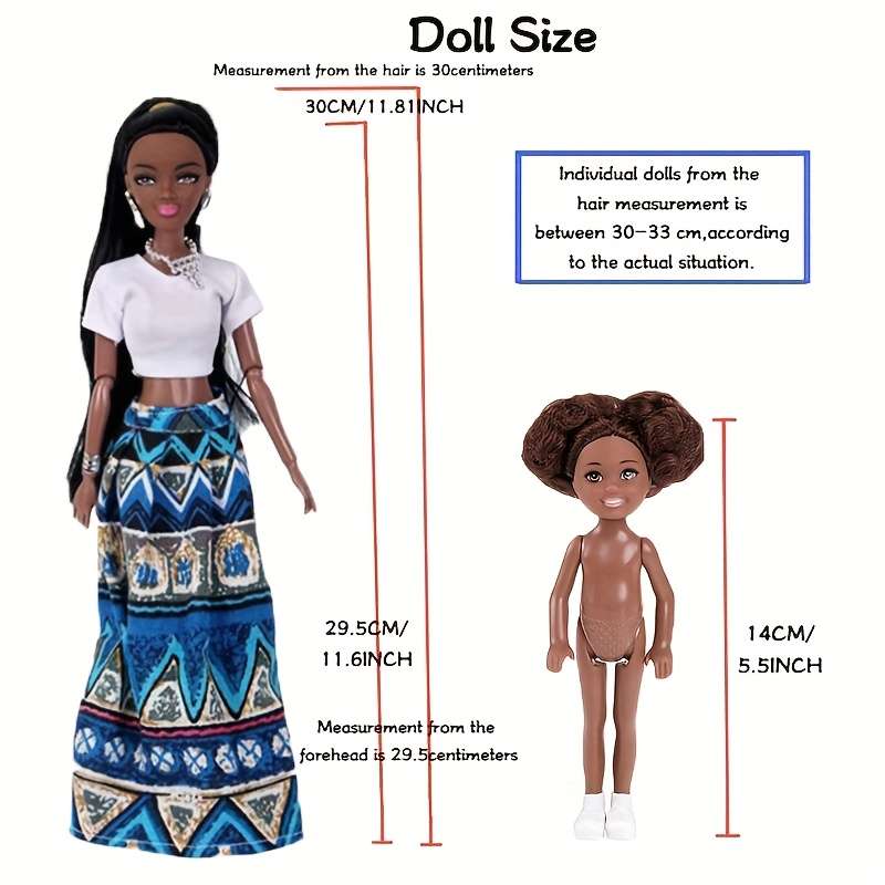 Toy Dolls Items 5 5.5 inch African dolls