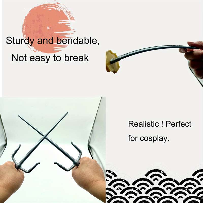 Toy Weapons Items Ninja Blade And Sai Set