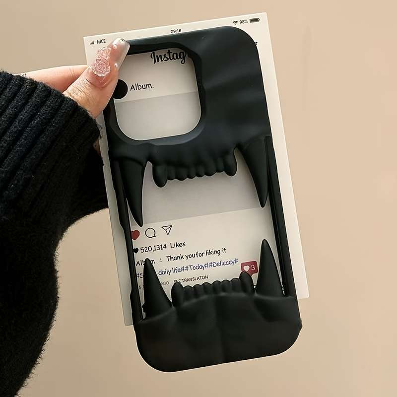 1Pc Silvery For iPhone 16 Pro Max Phone Case Phone Cover