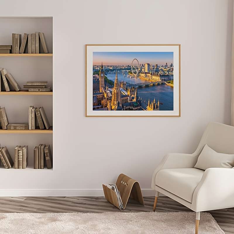 1000pcs Jigsaw Puzzle for Adults Relaxing Entertainment White Cardboard Perfect C