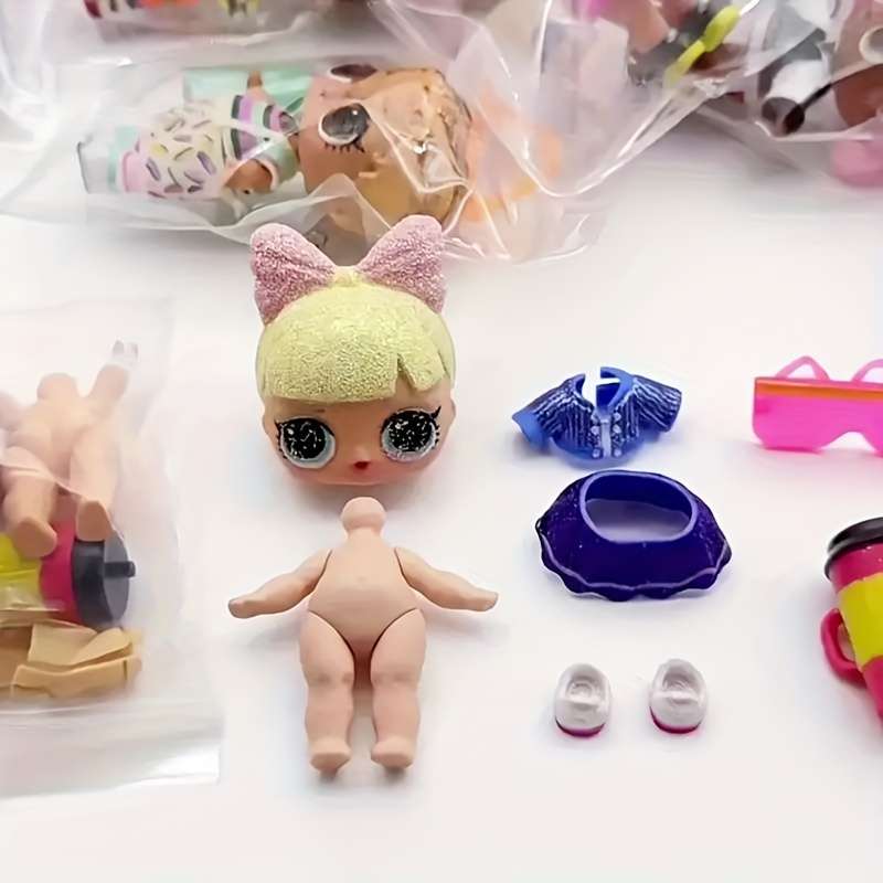 Toy Dolls color Random Quantity 2 dolls  Add   random style