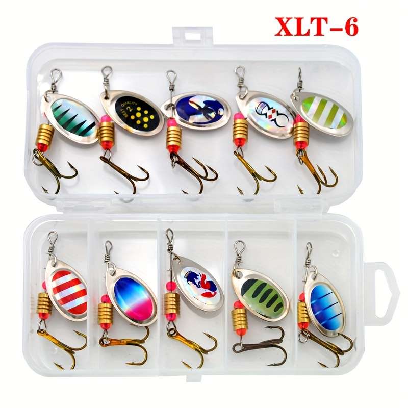 10pcs Lua Rotating Composite Sequin Bag Set 16pcs 10pcs Hand-Rotated Metal Lua Sequin