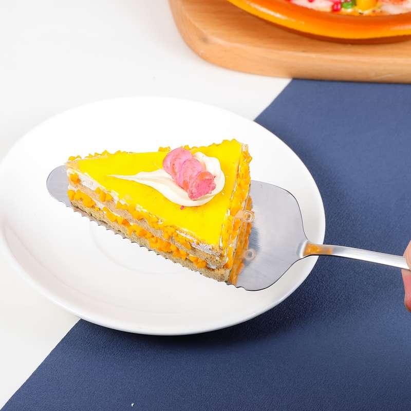 1pc Cake Spatula Stainless Steel Cake Spatula Cake Cutter Pizza Cutter Dessert Cutter For C