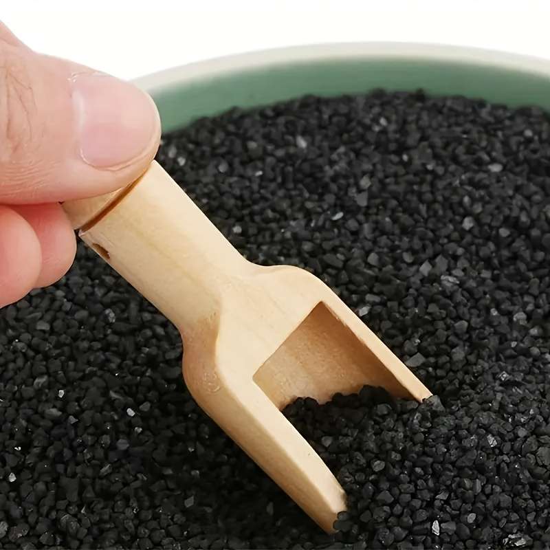 1pc Wooden Spoon for Seasoning Ideal for Measuring Tea Honey Coffee And Salt