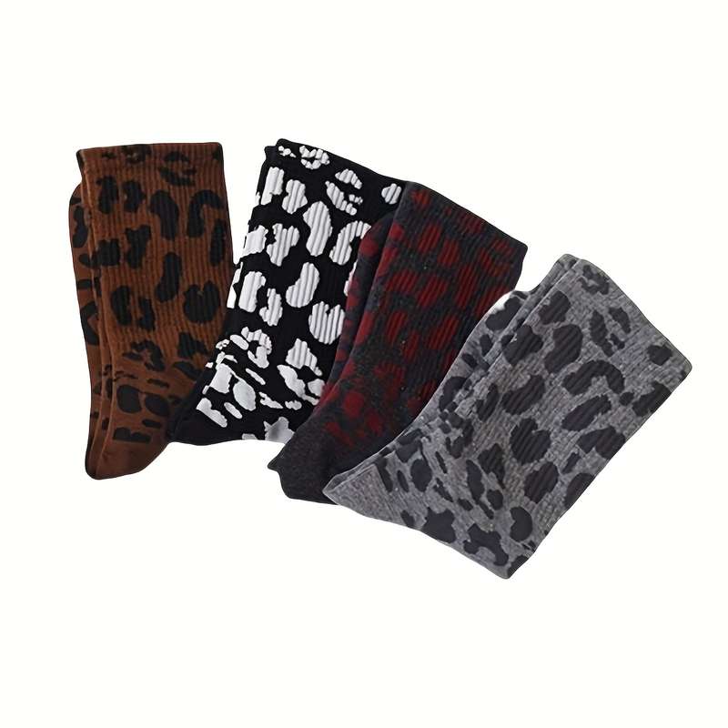 5 Pairs Multicolor High Elastic Socks