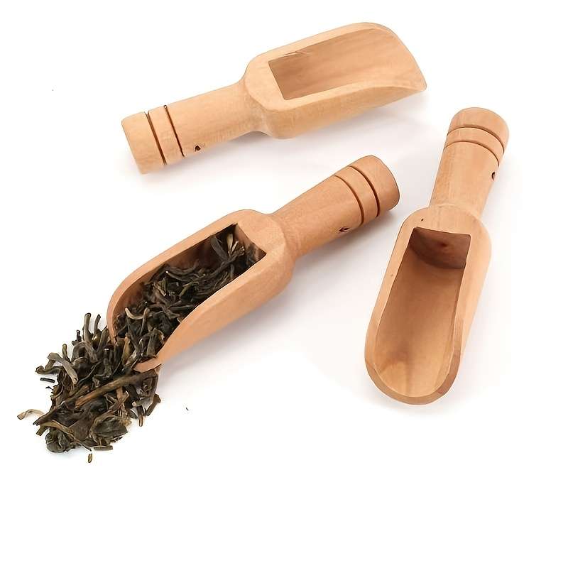 1pc Wooden Spoon for Seasoning Ideal for Measuring Tea Honey Coffee And Salt