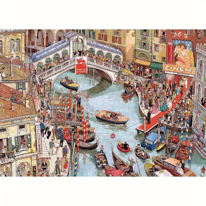 1000 Piece Mini Paper Jigsaw Puzzle