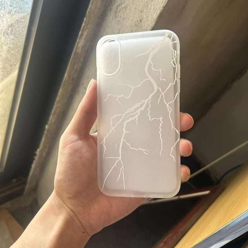 1Pc White For iPhone 11 Phone Case Phone Cover