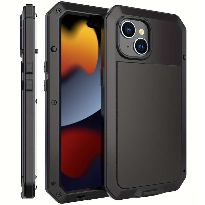 1Pc Black For iPhone 16 Plus Phone Case Phone Cover