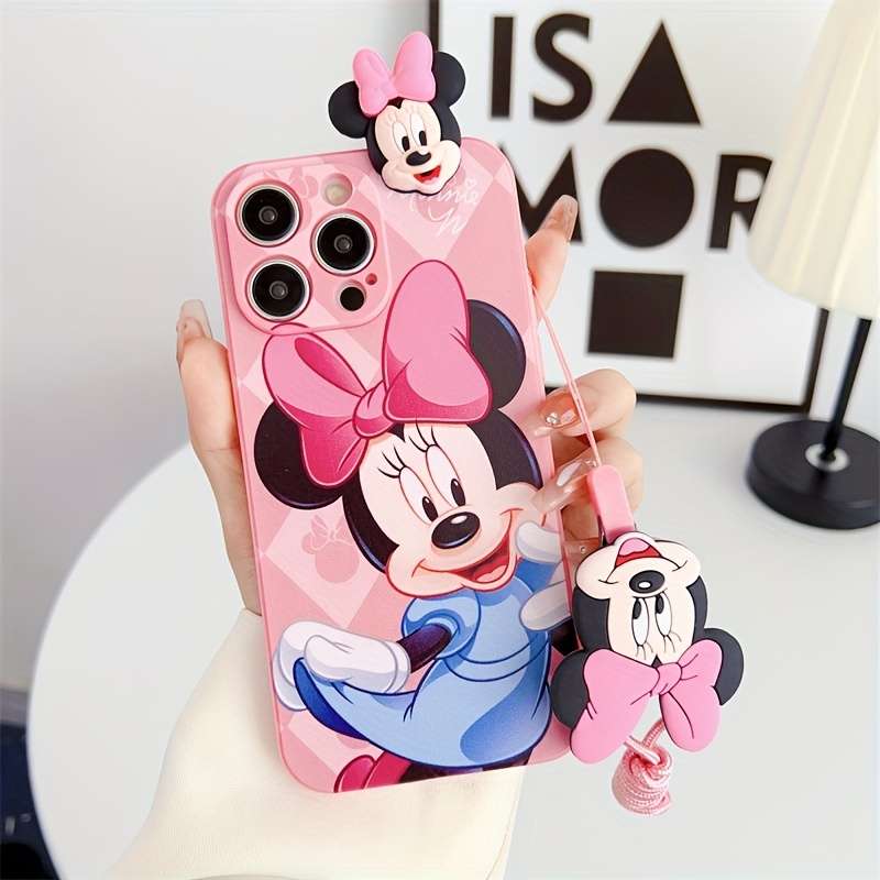 1Pc Pink Red For iPhone 7 Plus 8 Plus Phone Case Phone Cover