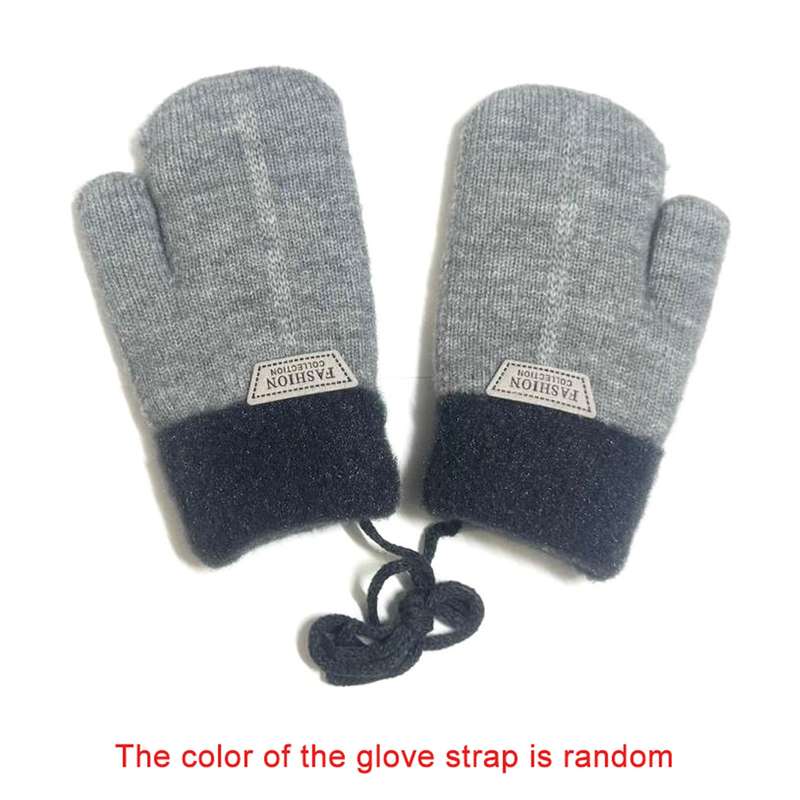 Winter Gloves Color Dark Blue