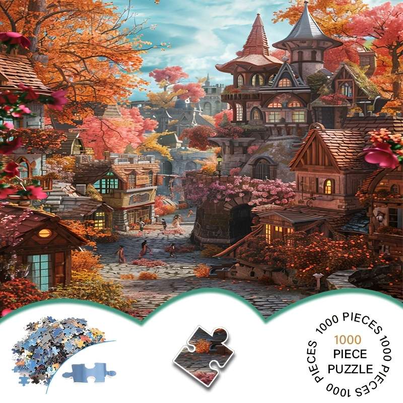 1000 Piece Paper Jigsaw Puzzle For Adults