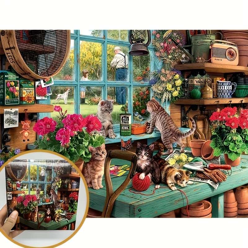1000 Piece Paper Jigsaw Puzzle For Adults