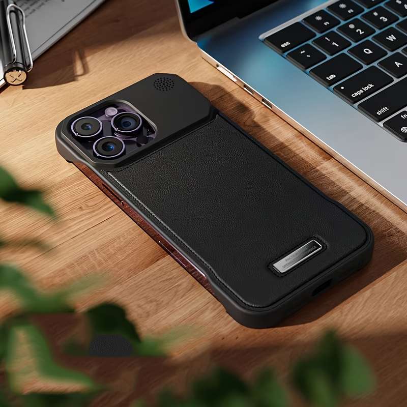 1Pc Blue For iPhone 12 Mini Invisible Magnetic Charging Ring Phone Case