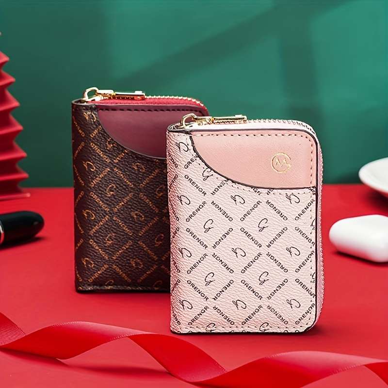 1pc Latest Wallet High-end Card Holder for Women Anti-Magnetic Compact Multi-Card Holder ID Card Ho