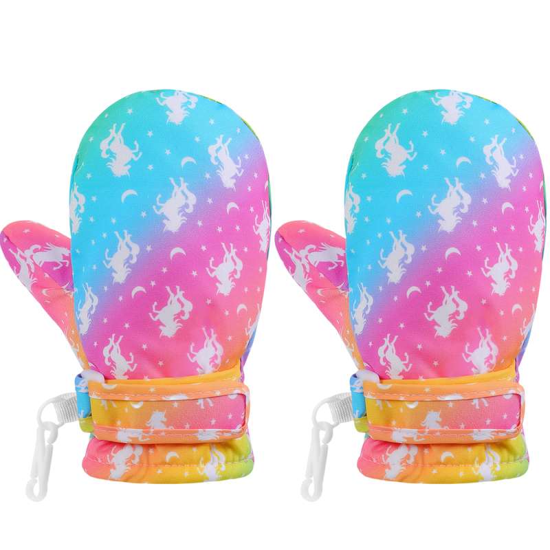 Winter Gloves Color Cute Rabbit Size M Code  2 To 4 Years Old