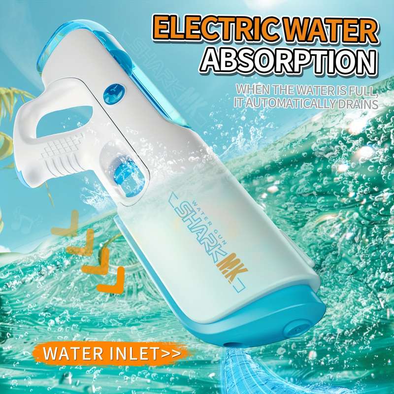 Toy Guns Items Electric Water Gun With Pulse Style   Blue